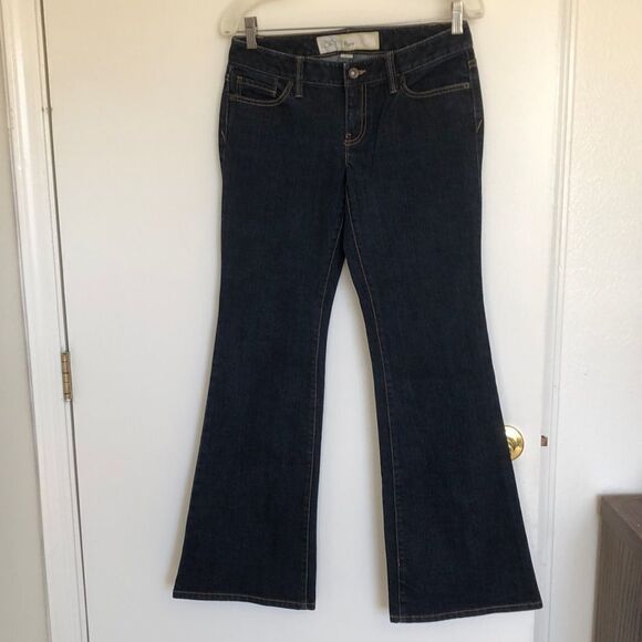 Ann Taylor Loft Flare Jeans Size 2 Gently Used - Picture 1 of 6
